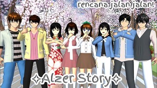 ALZER STORY [ Rencana jalan-jalan ] DRAMA SAKURA SCHOOL SIMULATOR