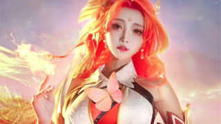 This Diaochan loves to play with fire, and the three mosquitoes won't bite me