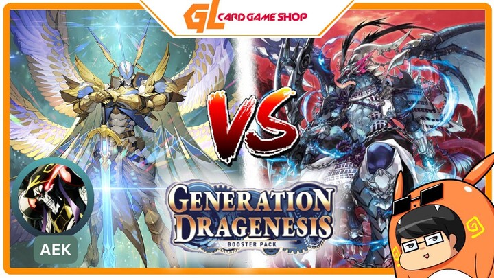 【DZ-BT06】Fated King,Rezael Vita VS Scarlet Flame Ash Dragon, Gandeeva Masques | Cardfight!! Vanguard