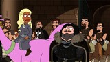 Family Guy kết nối với Game of Thrones, Peter hợp lực với Mẹ rồng để đánh bại White Walkers và cuối 