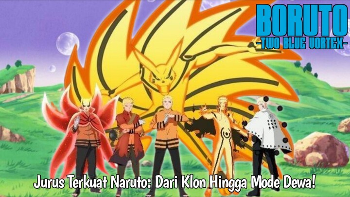 7 Jurus Terkuat Naruto Uzumaki yang Bikin Takjub!