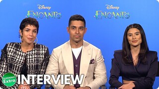 ENCANTO | Diane Guerrero, Wilmer Valderrama and Jessica Darrow Official Interview