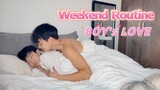 BOY‘s LOVE💗 Gay Couples Weekend Routine VLOG ❤️ So Sweet！ #cute #bl #love #kiss