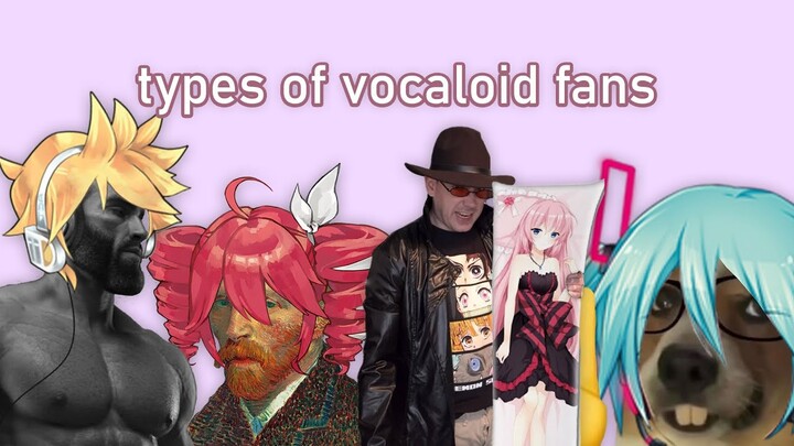 types of vocaloid fans