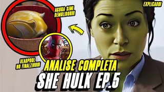 FINALMENTE DEMOLIDOR!! SHE HULK EP. 5 DETALHADO: DEADPOOL, SHREK, HULK TODD E TITANIA