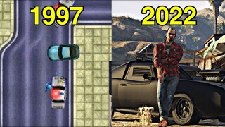 Grand Theft Auto Game Evolution [1997-2022]