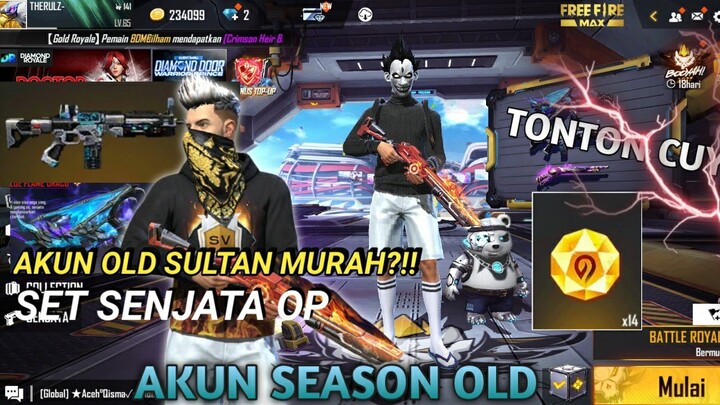 JUAL AKUN FF OLD TERPERCAYA || TERBARU PART 546