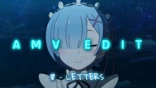 Amv  edit - 8 letters