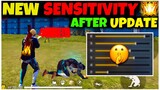 New Sensitivity Settings After Update Free Fire | Auto Headshot Sensitivity Settings After Update