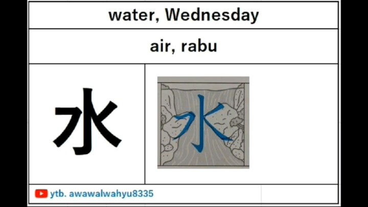 水 曜日