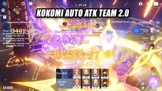 Kokomi Has Joined The Auto Atk Team 2.0 - This Team Make Your Game So EZ