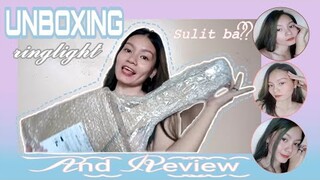 UNBOXING RINGLIGHT + REVIEW (LIBRE LANG?) | Angelay Vlogs♡