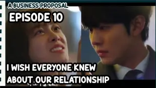 Business Proposal Episode 10 Preview [ENG] LET'S BREAK UP