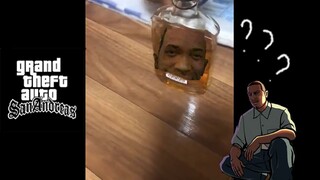 Âm thanh rơi chai rượu Whisky VS chủ đề của "San Andreas"