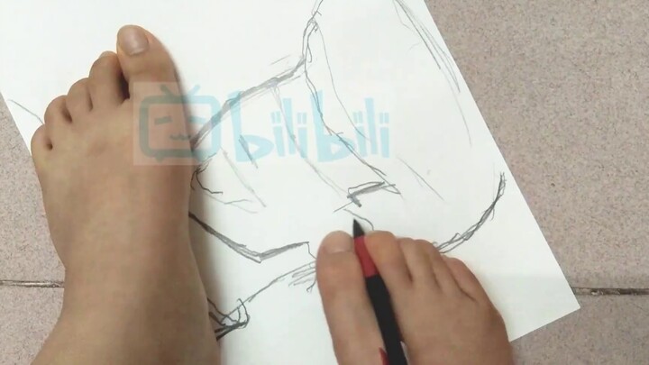 【JOJO】ภาพวาดเท้าฮาร์ดคอร์: สเต็กทองคำ