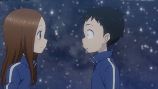 Takagi: Aku sangat menyukaimu, apa kau tahu itu? film barat: (⊙﹏⊙)