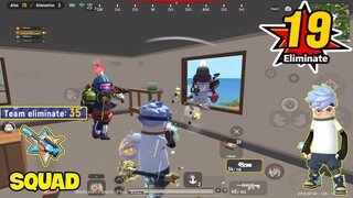 4 MAN SQUAD 35 KILL | SOUTH 1 VS 4 LEGENDARY | SOUTH SAUSAGE MAN