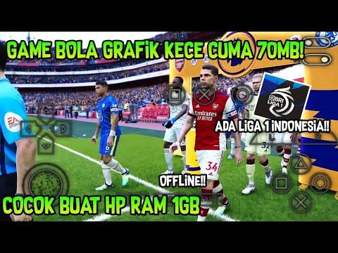 GAME BOLA OFFLINE 70MB TAPI GRAFIK NYA ULTRA !!