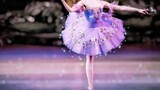 The ballet skirt turns so beautiful!