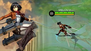 New Fanny skin Mikasa is Here🔥