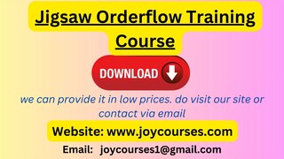 Jigsaw Orderflow Training Course