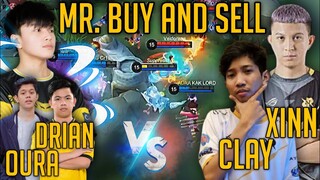 KAIRI, DRIAN, OURA vs XINN and CLAY | Mr. Buy and Sell YSS