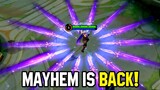 Gusion in MAYHEM MODE is Unstoppable!! | SATISFYING COMBOS 🔥🔥