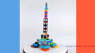 LEGO EIFFEL TOWER - FRANCE,PARIS CLASSIC BUILD - YURIY TENMAN LEGO