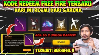 KODE REDEEM FREE FIRE TERBARU 20 MEI 2023 HARI INI‼️ADA SG 2 UNGU