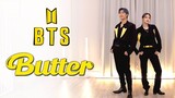 BTS防弹少年团新曲《Butter》情侣9套换装翻跳！【Ellen和Brian】