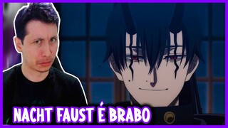 MORENO REAGINDO A Rap do Nacht Faust 💀 (Black Clover) | NECROMANTE | LexClash