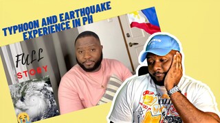 TYPHOON EXPERIENCE IN THE PHILIPPINES FOR THE FIRST TIME | FULL STORY 😱