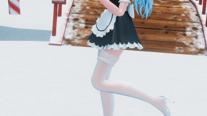 [MMD/blender]主人！是雪！当然，还有雪糕！