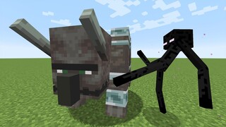 Kung Fu Enderman vs Ravager