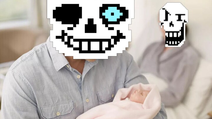 Sans: I’m a dad! 【Undertale fan collection #2.5】