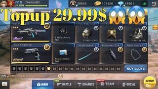 Crisis Action : Topup 29.99$😱😱😱 + Preview Weapon Laser Demon》EP59