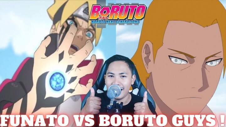 Boruto Karma VS Isari Funato !