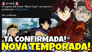 QUANDO O ANIME DE BLACK CLOVER VAI VOLTAR? EP 171 DATA DE LANÇAMENTO!