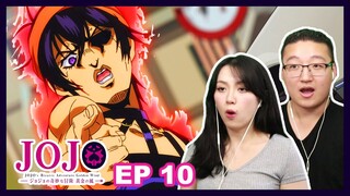 NARANCIA VS FORMAGGIO | Jojo's Bizarre Adventure Couples Reaction Part 5 Episode 10 / 4x10