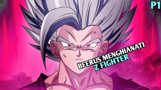 Beerus ingin melihat seberapa kuat kekuatan tersembunyi gohan - P1 DBR