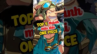 Top 5 thánh mũi dài nhất one piece #onepiece #anime #luffy #shorts