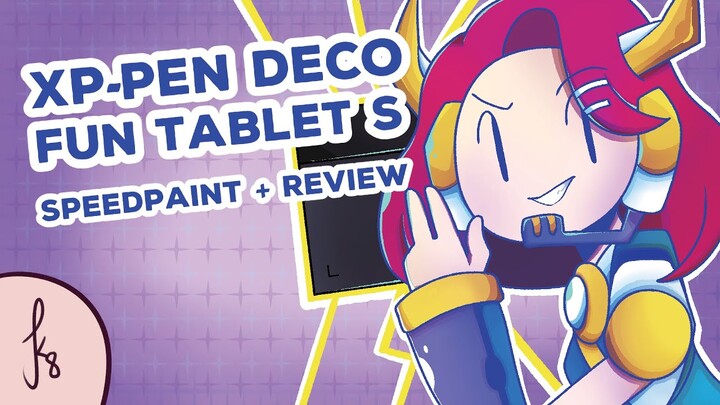 CyberKapoy Speedpaint + XP-PEN DECO FUN TABLET S UNBOXING REVIEW