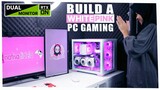 BUILDING WHITE PINK GAMING PC - RAKIT PC GAMING BOCIL KERE HORE
