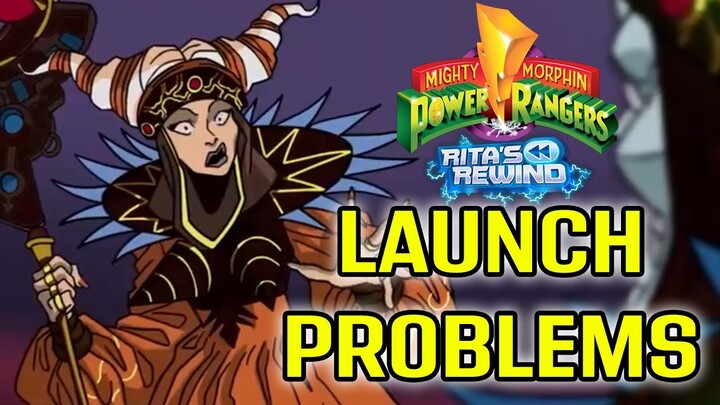 Launch Issues For  Mighty Morphin Power Rangers Rita's Rewind