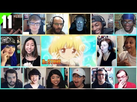 Dr. Stone Season 1 Episode 11 Reaction Mashup | ドクターストーン