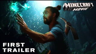 MINECRAFT: The Movie -  First Trailer (2025) Live Action Jason Momoa | Warner Bros