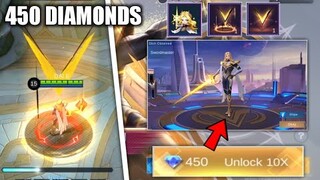 I get Lancelot Swordsman (Hero Skin) for 450 Diamonds😱! | Zangelo (MLBB)