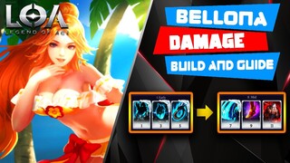 BELLONA DAMAGE BUILD AND GUIDE - LEGEND OF ACE (LOA)