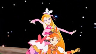 【mmdプリキュア】キュアウィング＆キュアバタフライでtwinkle days