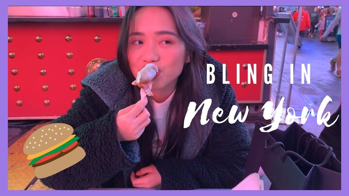 DU HỌC SINH MỸ 🇺🇸| ĂN SẬP NEW YORK 🥨| Tóm 5 ngày trong 1 chú video 💪🏻｜BY BLING